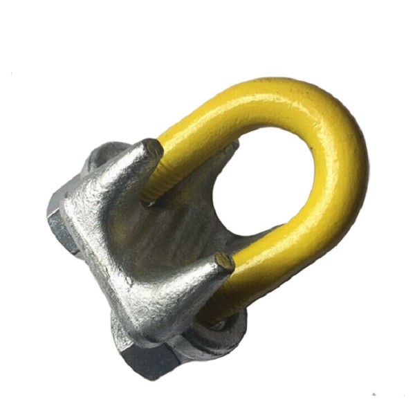 Electric Wire Rope Clip U.S Type Carbon Steel Galvanized 1/8 Inch To 3-1/2 Inch
