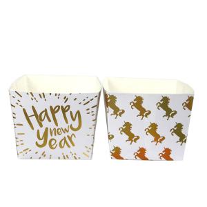 PE coating Foil Horse Pattern Paper Baking Pans