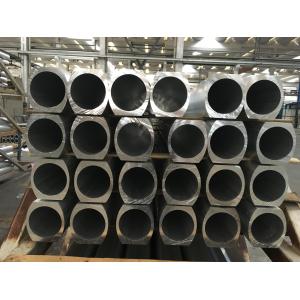 QC Checking Industrial Aluminum Extrusion Profiles with PVDF coating Surface