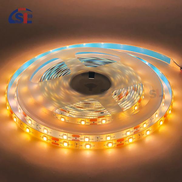 DC12V SMD2835 60D 8mm 1100-1200LM 3000K LED Light Strips for Bathroom Vanities Mirrors