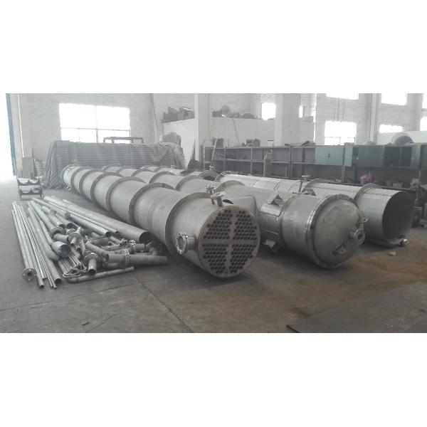 Stainless Steel Sanitary Shell And Tube Heat Exchanger In Oil Refinery
