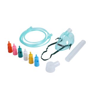 Class II Venturi Mask with Seven Color-Coded Adapters for 24%-60% Oxygen