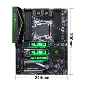 Customized X99 F8 motherboard X99 Motherboard with combo kit set DDR4 Desktop E5