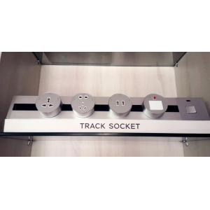 16A Hidden Power Track Socket 3M Kitchen USB Power Socket With LED Light