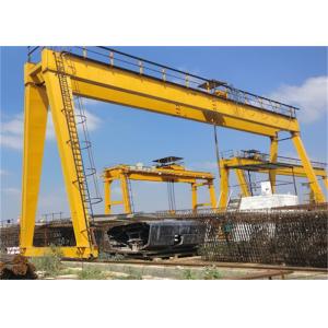 Outdoor Indoor Electric Trolley Double Girder Gantry Crane Track Mounted
