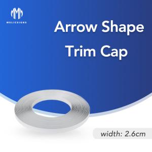 35m Led Illuminated Plastic Trim Cap Channel Edging For Decoration