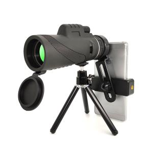 Quality Adults Day And Low Night Vision Dual Focus Monocular With Phone Clip &amp; Tripod for sale