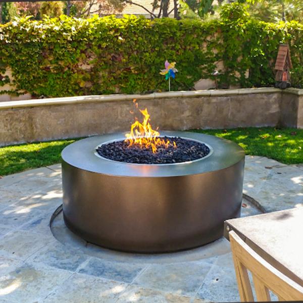 Rusty Corten Steel Bbq Fire Pit Oem Manufacture Brazier Outdoor Heater Fire Pit Corten Steel Fire Pit