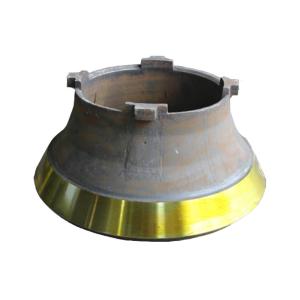 High manganese steel crusher concave and mantle manufacturer with 13 years