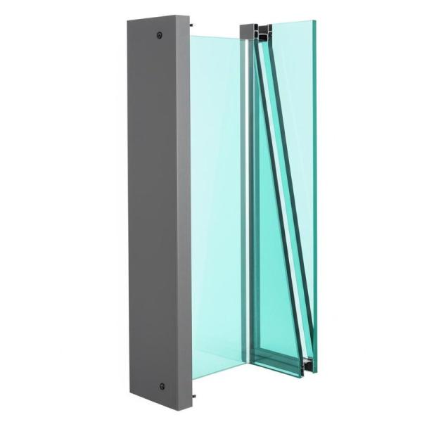 Buy Long-lasting Glass Curtain Wall with Heat Insulation Waterproof and Advantage at wholesale prices
