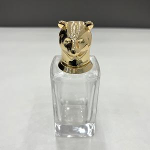 Elegant Zamak Perfume Cap With Mirror Finish Showcasing Luxury