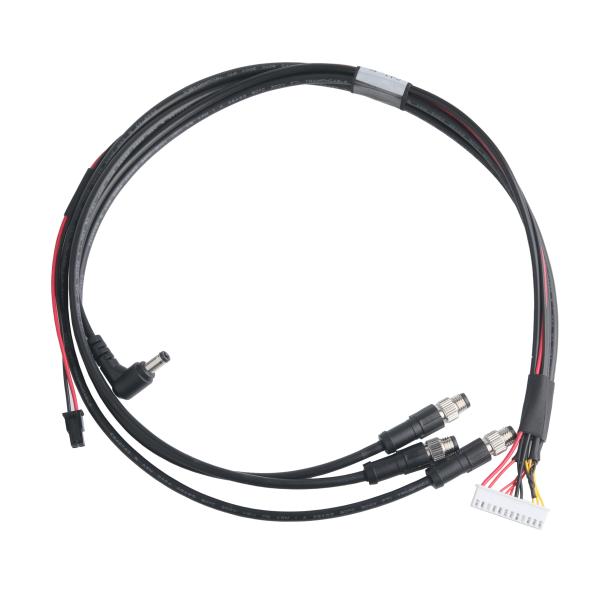 XHB-12P To M8 CONN Cable Assembly And DC CONN Or 43025-0400 CONN Pitch 3.0mm OEM/ODM