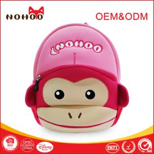 Breathable Toddler Monkey Backpack , Animal Backpacks For Toddlers