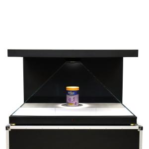 Quality 55'' Pyramid Holographic Showcase Combine A Physical Product With 3D Holographic Content for sale