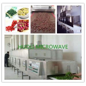 Plant Herb Flower Dryer Machine / Industrial Microwave Drying Equipment