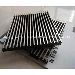 Quality Johnson Wedge Wire Wrapped Screen Panel with Customized Frame for Multiple Uses for sale