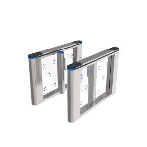 Modern Style Integrated Design Swing Gate Turnstiles Stainless Steel Office
