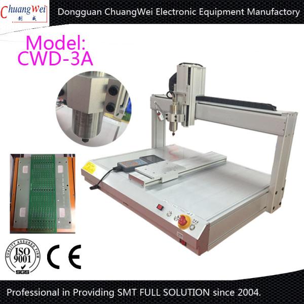 Buy 0.5KW Manual Desktop PCB Router Machine with Air Cooled Spindle,PCB Depanelizer at wholesale prices