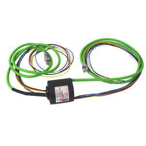 China 100M Ethernet Through Hole Slip Ring Ø12.7mm Optional Parameters on sale