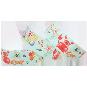 Snap Closure Custom Printed Tyvek Wristbands