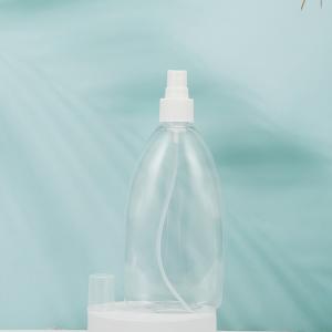 Clear PET Round Lotion Bottles With Pump