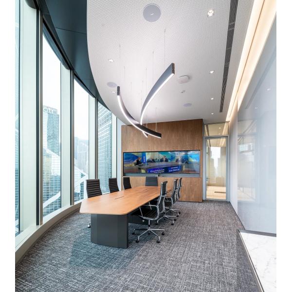 2/2/0.5mm Meeting Room Walnut Veneer Microperforated Wall Acoustic Panel Sound