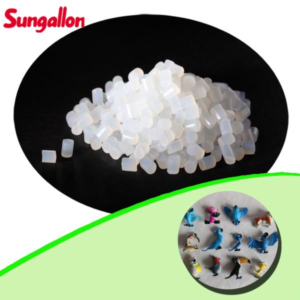 Non Toxic White Opaque TPR Rubber Material TPE Elastomer Material 10A-95A SBS/Mineral Oil Base