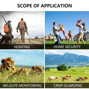 32MP 4G Trail Camera with Fast 0.2s Trigger Time and Photo/Video/Photo Video