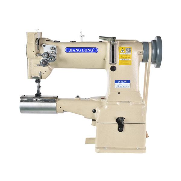 Buy 28mm Large Bobbin 220V Genuine Leather Double Needle Sewing Machine at wholesale prices