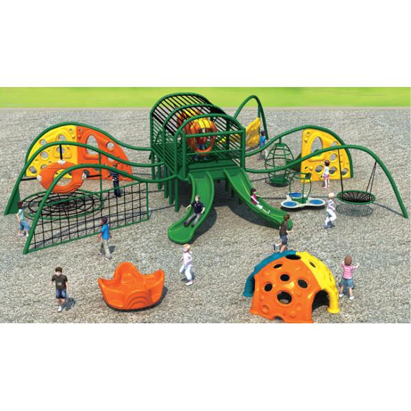 Playful Attractive Garden Climbing Frame Kids Indoor Climbing Equipment For Outdoor Public Park Garden