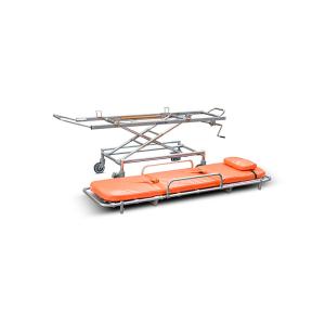 Non Magnetic Adjustable Hegiht MRI Safe Stretcher With Wheels