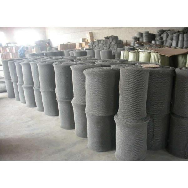 Stainless Steel Knitted Wire Mesh 0.10mm -0.45mm Wire Diameter