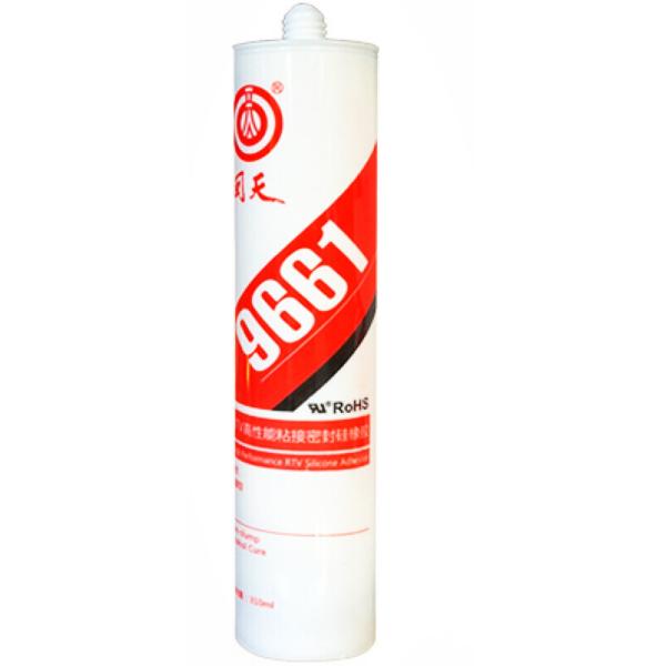 9661 Solar Module RTV Photovoltaic Dealcoholized Adhesive For Junction Box And