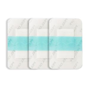 Adhesive Disposable Transparent Film Dressings 10*10cm Antibacterial Antitear