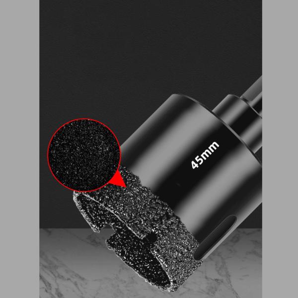 Diamond Drill Bit Set Vacuum Brazed Diamond Drilling Core Bits Drills Hole Saw Hole Cutter For Porcelain Marble