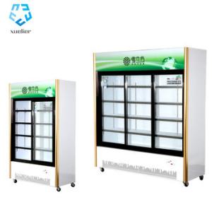 Refrigerated Wine Sliding Door Display Fridge 768L