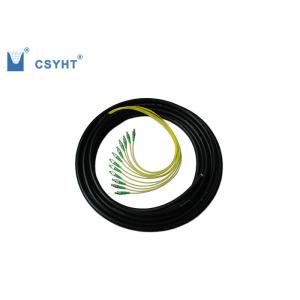 LSZH PVC 4Core Pre terminated Fiber Pigtail UPC APC