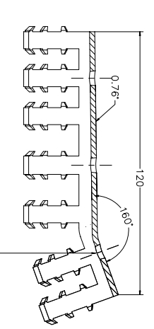 Buy Femoral Component Conical 150 mmm with throcanteric head at wholesale prices