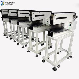 Quality Guillotine type Aluminum Pre-scored Panel Singulation Machine for cutting SMD for sale