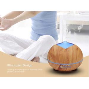 400ml Household Wood Grain Ultrasonic Essential Oil Aroma Humidifier