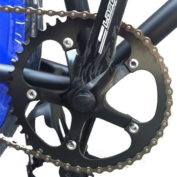 700C Fixed Gear Bicycle with Caliper Brake and Hi-Ten Steel Frame OEM Parts USA CE UL