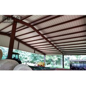 Customizable Prefab Metal Agricultural Steel Structure Building with Bending