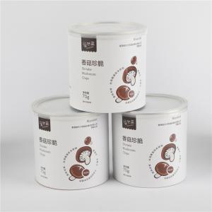 Paper Composite Plastic Food Cans Retractable Kraft Paper Tube Packaging