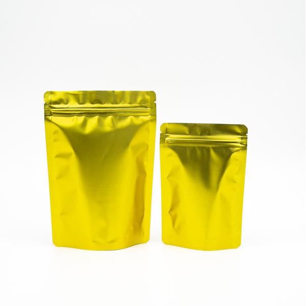 13 X 18 11 X 6 10 X 12 Gold Resealable Aluminum Foil Ziplock Bag Metallized