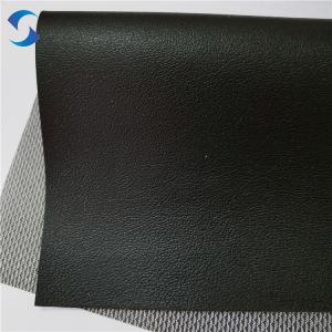 Versatile and Durable Artificial Leather Fabric with 100% Polyester Knitted