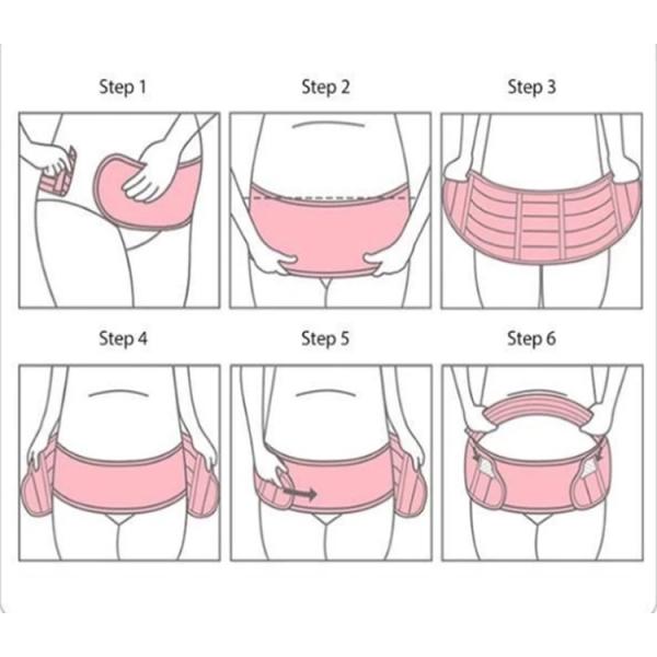 Extreme Comfort Maternity Support Belt , Polyester Women Waist Back Support