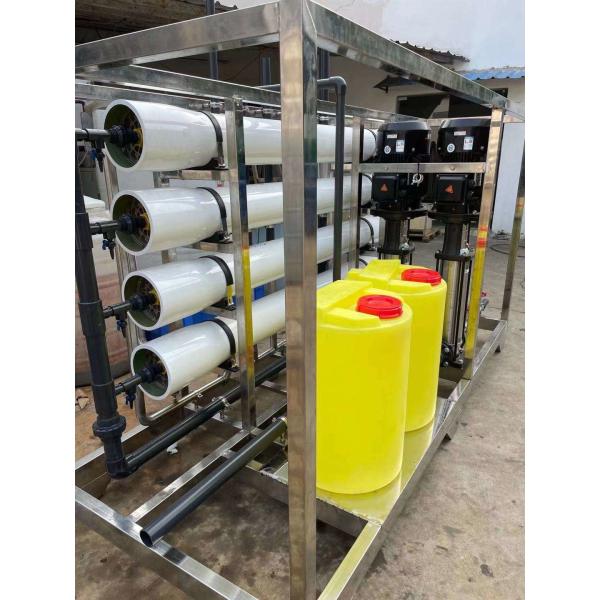 450 Kg Stainless Steel 304 Seawater Desalination Plant Purifying Seawater Into Drinking Water