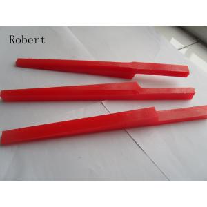 -30℃ - 80℃ Heat Resistant Polyurethane Parts Oil Resistance Red Color