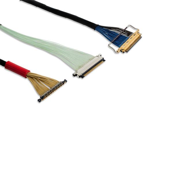 Buy Ipex 20454 20410 Micro Coaxial Cable , Lcd Lvds Cable For CCD Cameras at wholesale prices