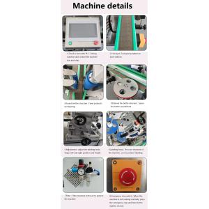 Wood Packaging Material FK805 Automatic Labeling Machine Round Bottle Jar